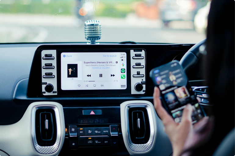 CarPlay, Wireless CarPlay, Android Auto, ქარფლეი, უკაბელო ქარფლეი, ქარფლეი კაბელის გარეშე